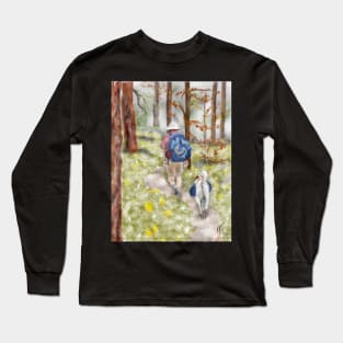 A Walk in the Woods with my Best Friend Long Sleeve T-Shirt